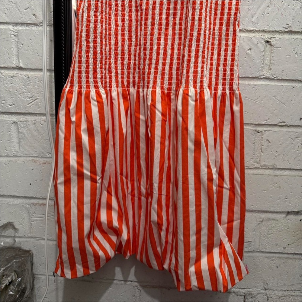 Simon miller orange Striped Women's Dress - Picture 3 of 5